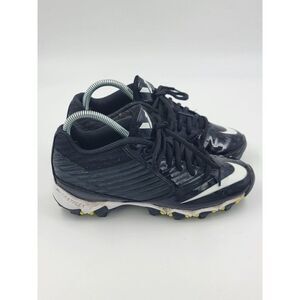 Nike Vapor Shark Fast Flex Youth Football Cleats Black 643161-010 US Size 3Y